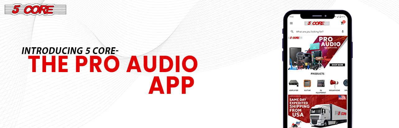 Introducing 5 CORE- The Pro Audio App
