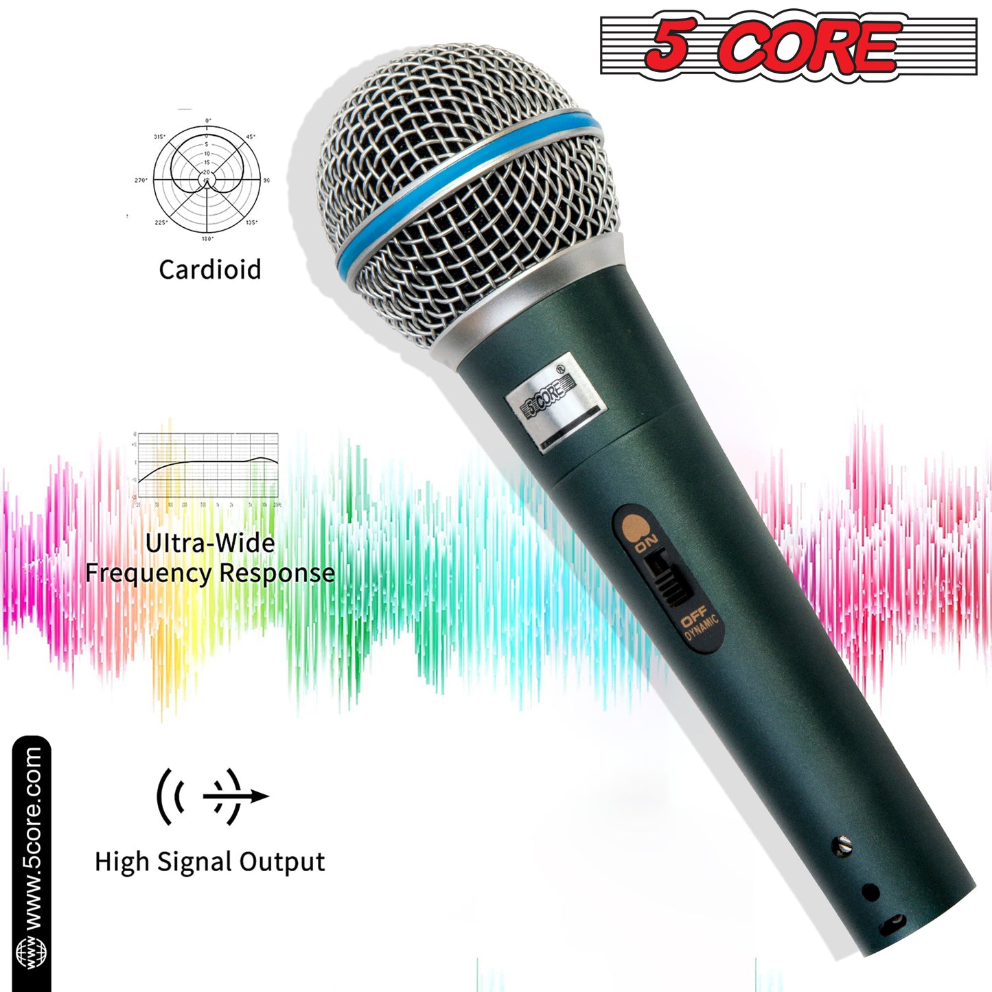 Professional dynamic microphone