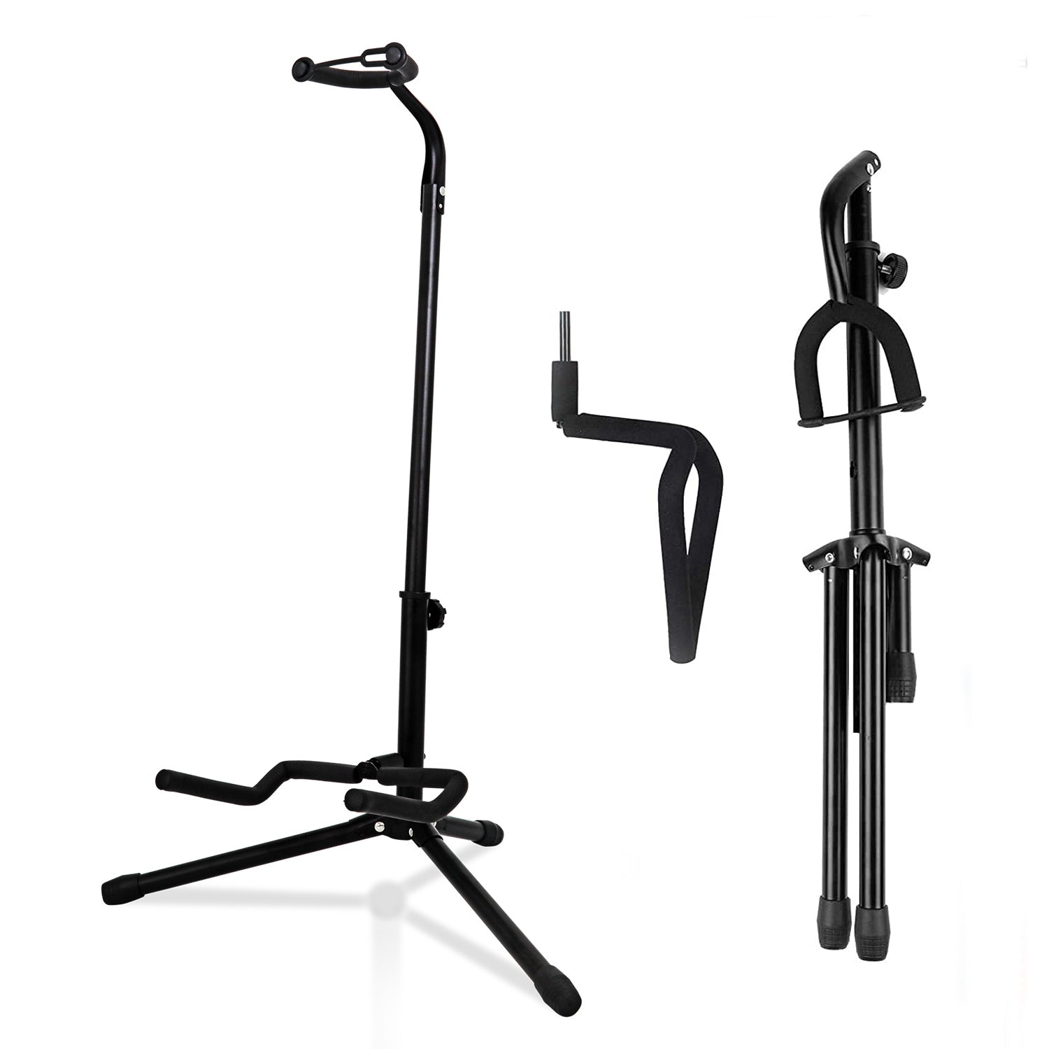 5Core Guitar Stand Floor Folding Instrument Holder Soporte Para Guitarra for Acoustic Electric Bass