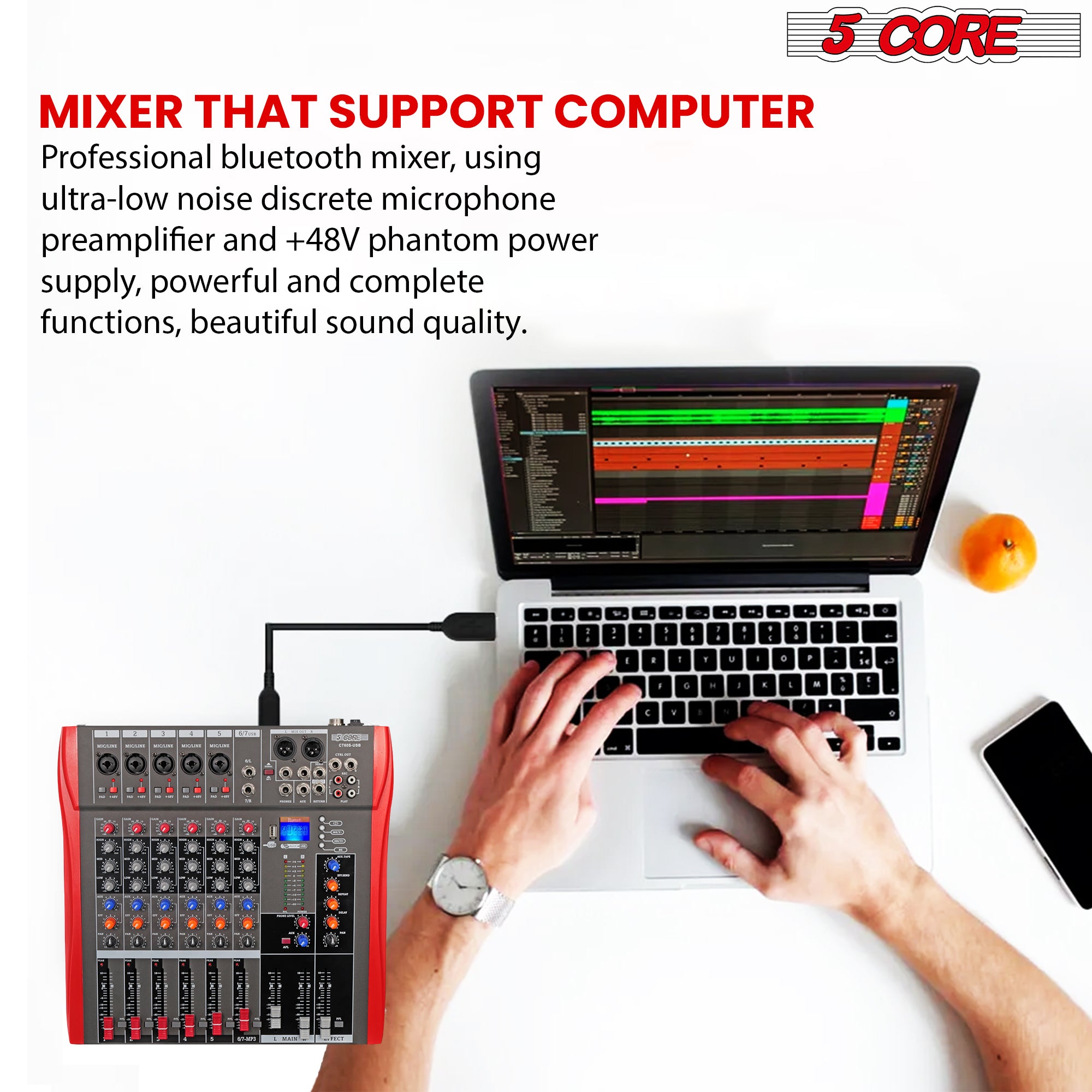 mixer that support computer