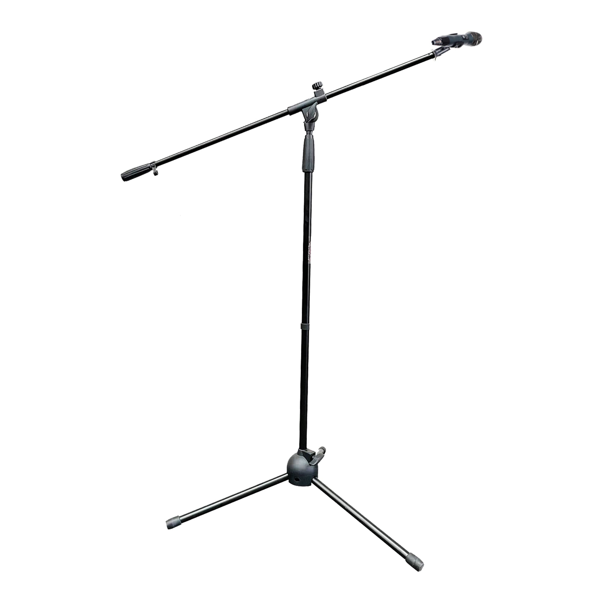 5 Core Tripod Mic Stand • Height Adjustable from 1.5 - 6 Ft • Universal Microphone Holder w Boom Arm