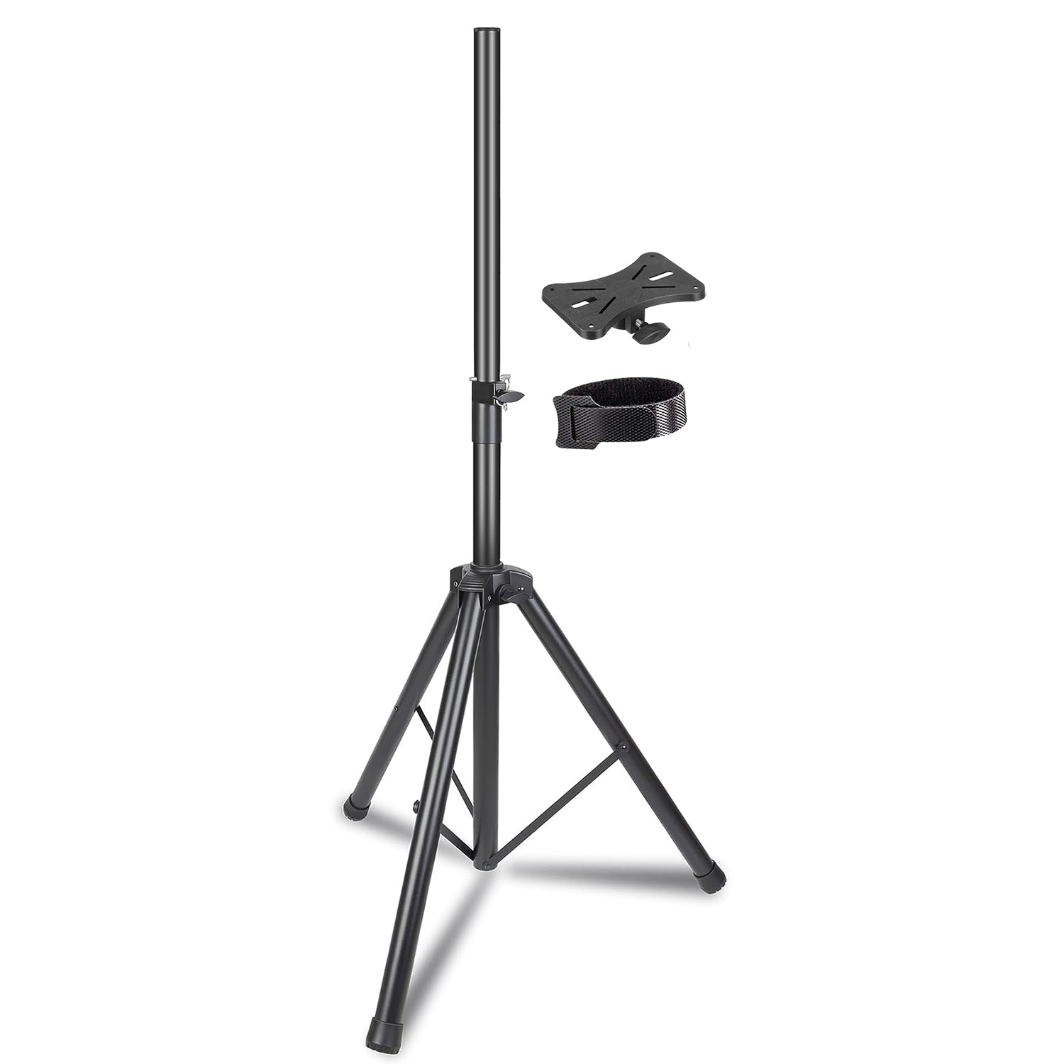 5 Core Speaker Stand Tripod Tall Adjustable 35mm DJ Studio Monitor Stands Pole Mount 1 2 Pc