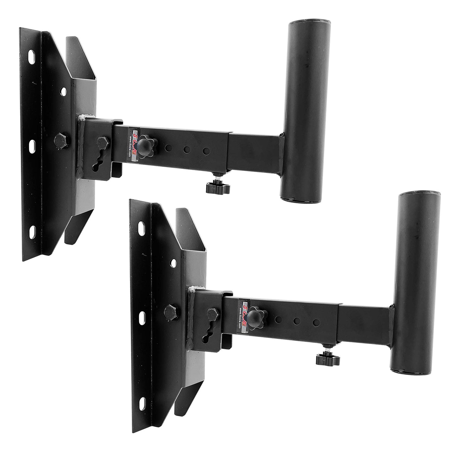 5Core Speaker Wall Mount 2 Pcs Rotatable Angle Mounting Bracket Wall Speakers Holder
