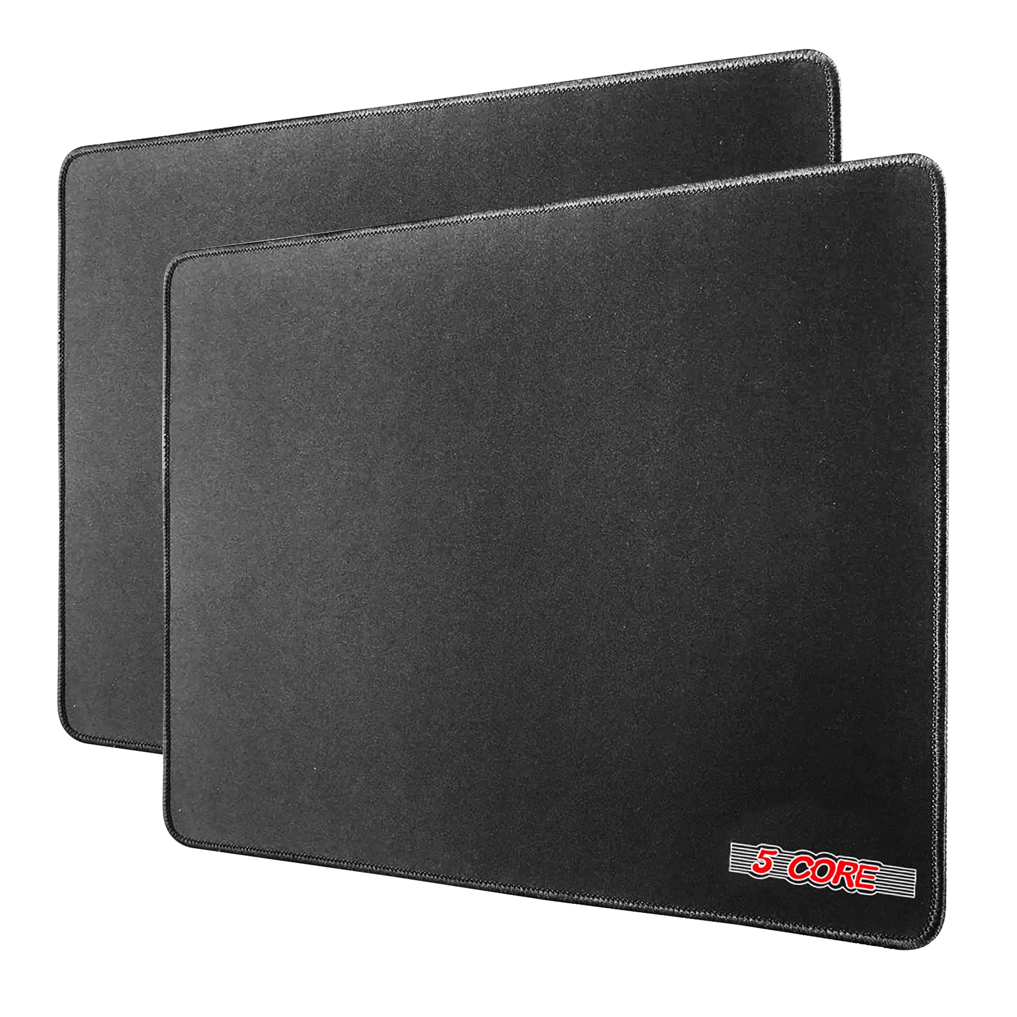 5 Core Gaming Mouse Pad Standard Size with Durable Stitched Edges and Non-Slip Rubber Base Large Gaming Mouse Pads Laptop PC Computer -MP 3X3 2Pair