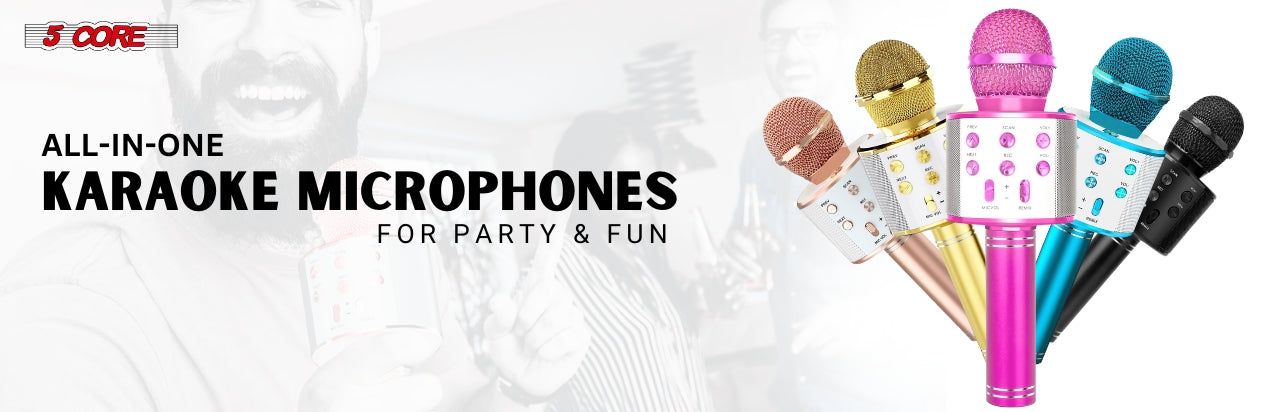 All-in-One Karaoke Microphones for Party & Fun
