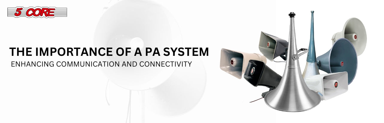 The importance of a PA System- Enhancing Communication and connectivit - 5 Core