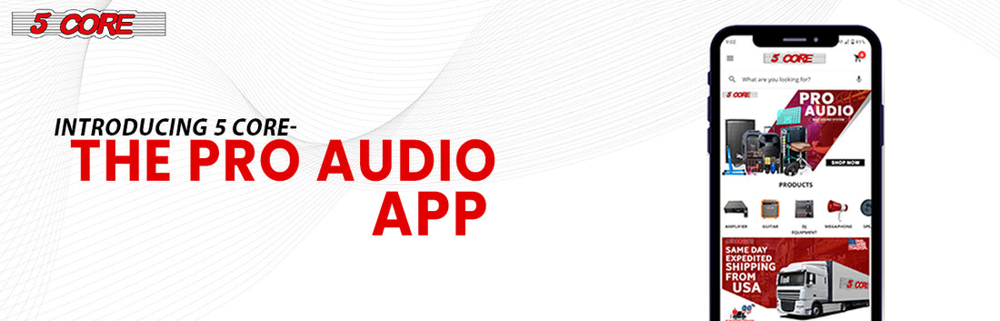 Introducing 5 CORE- The Pro Audio App