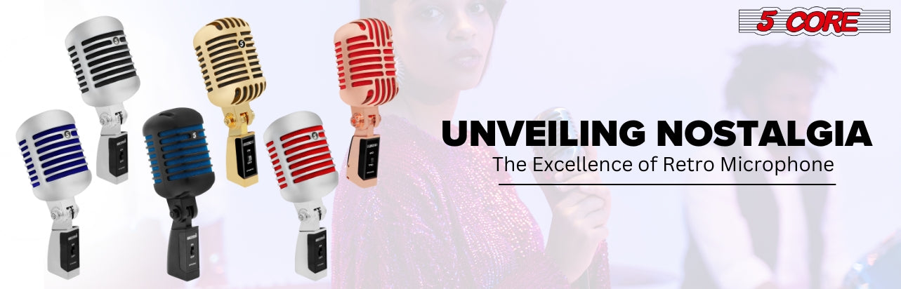 Unveiling Nostalgia- The Excellence of Retro Microphone - 5 Core