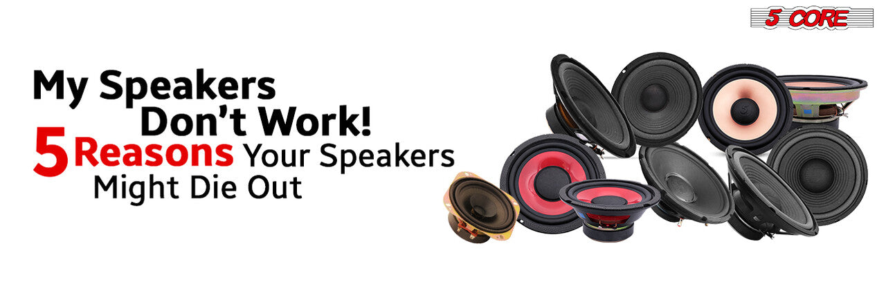 My Speakers Don’t Work! 5 Reasons Your Speakers Might Die Out