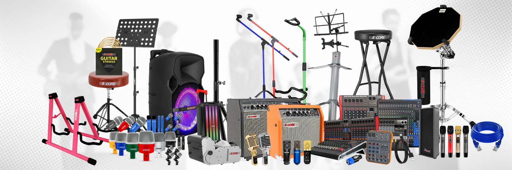 Pro Audio Equipment for High-Quality Sound- 5 Core