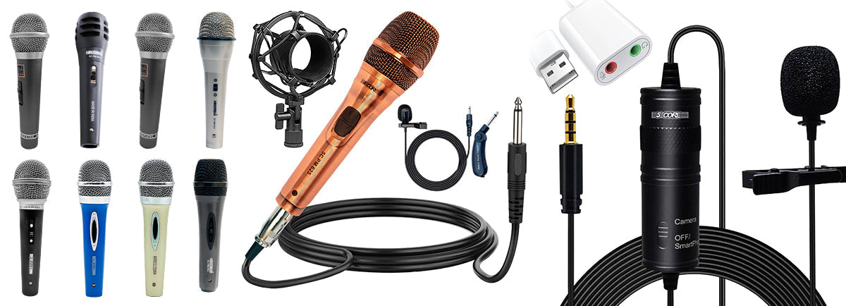Dropship XLR Microphone Condenser Mic For Computer Gaming; Podcast