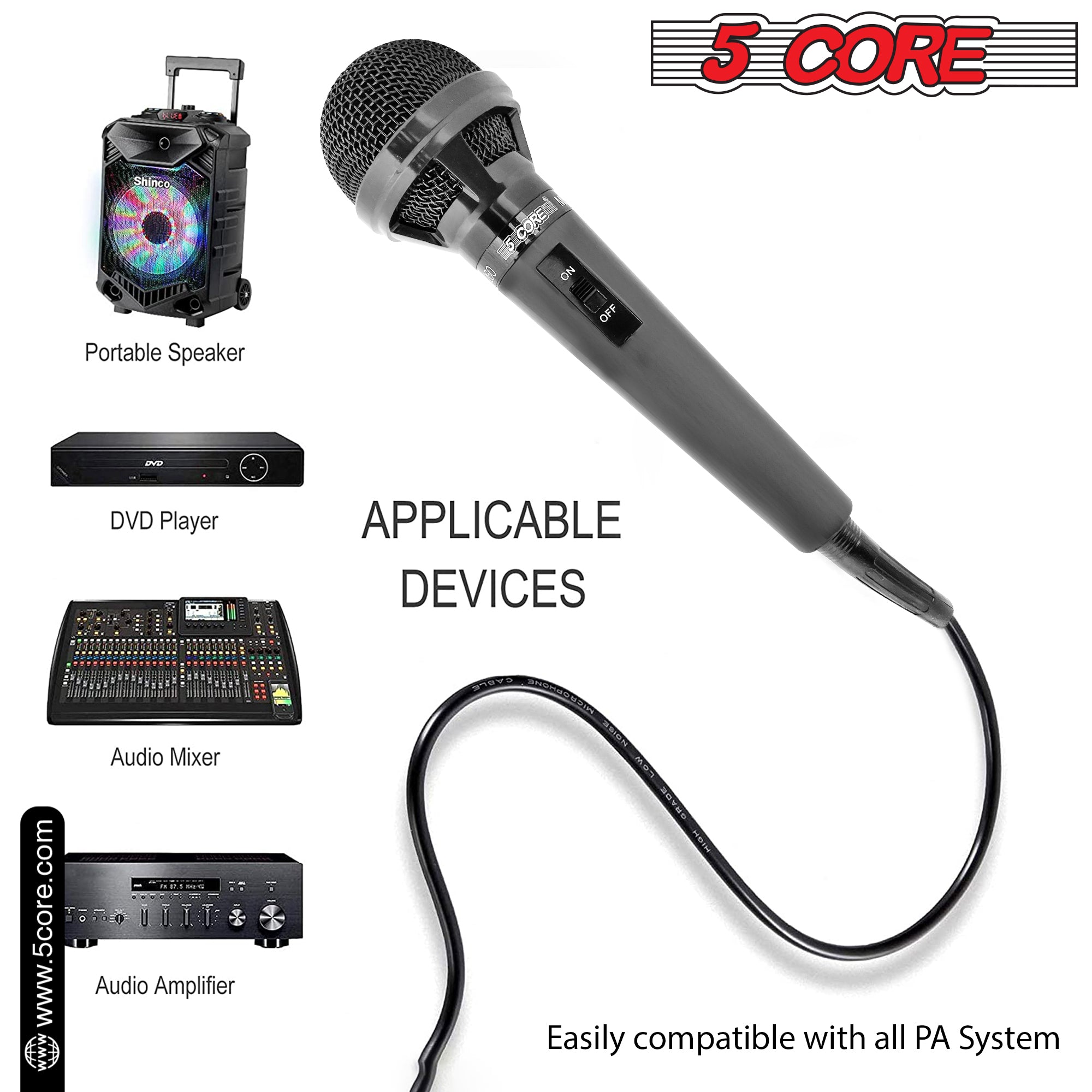 Perfect for Events: Professional Grade Microphone for Live Performances