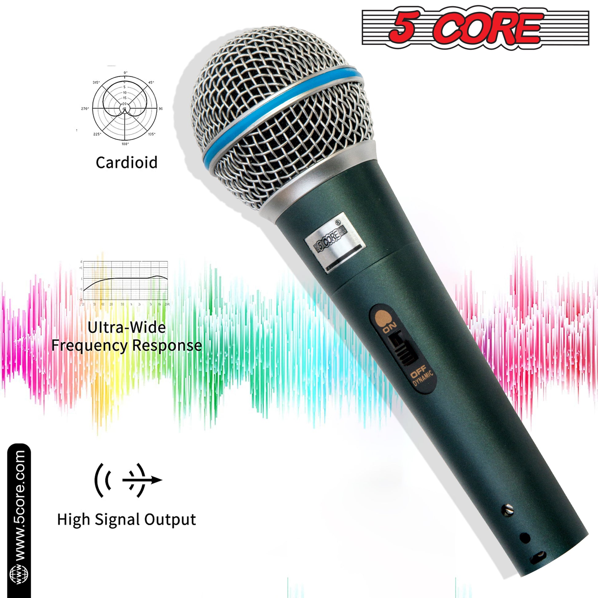 Professional dynamic microphone