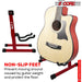 greater stability for anti slip base guitar display stand