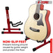 greater stability for anti slip base guitar display stand