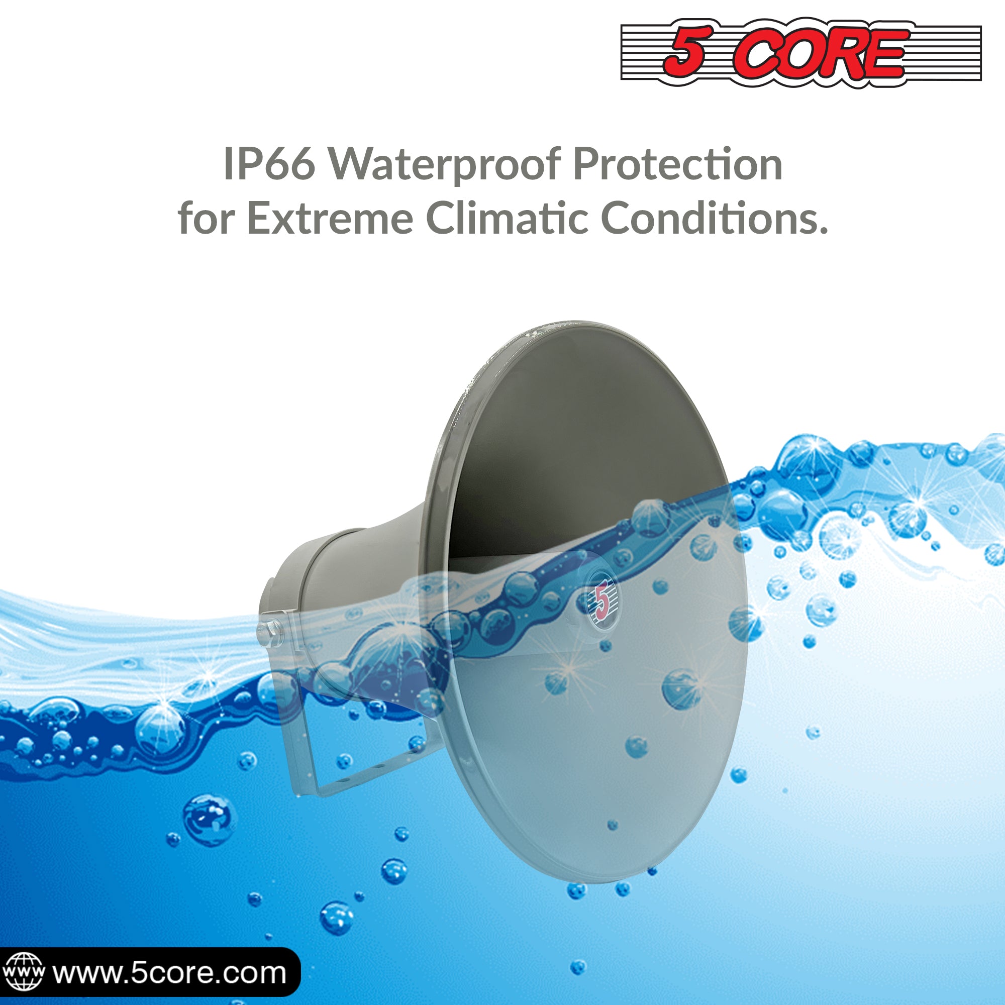 ip66 waterproof protection pa speaker