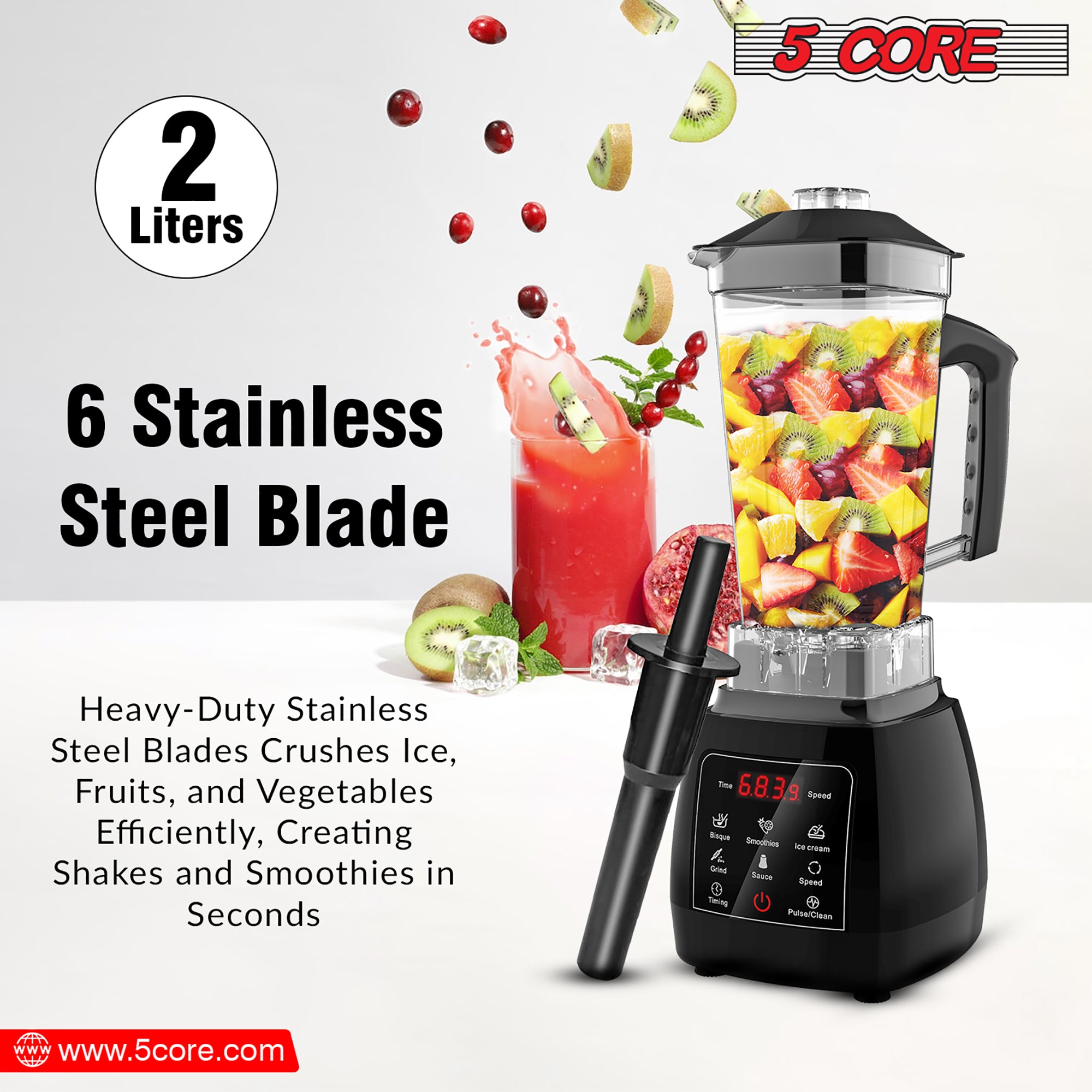 Blender for Shakes and Smoothies Buy Online- 5 Core