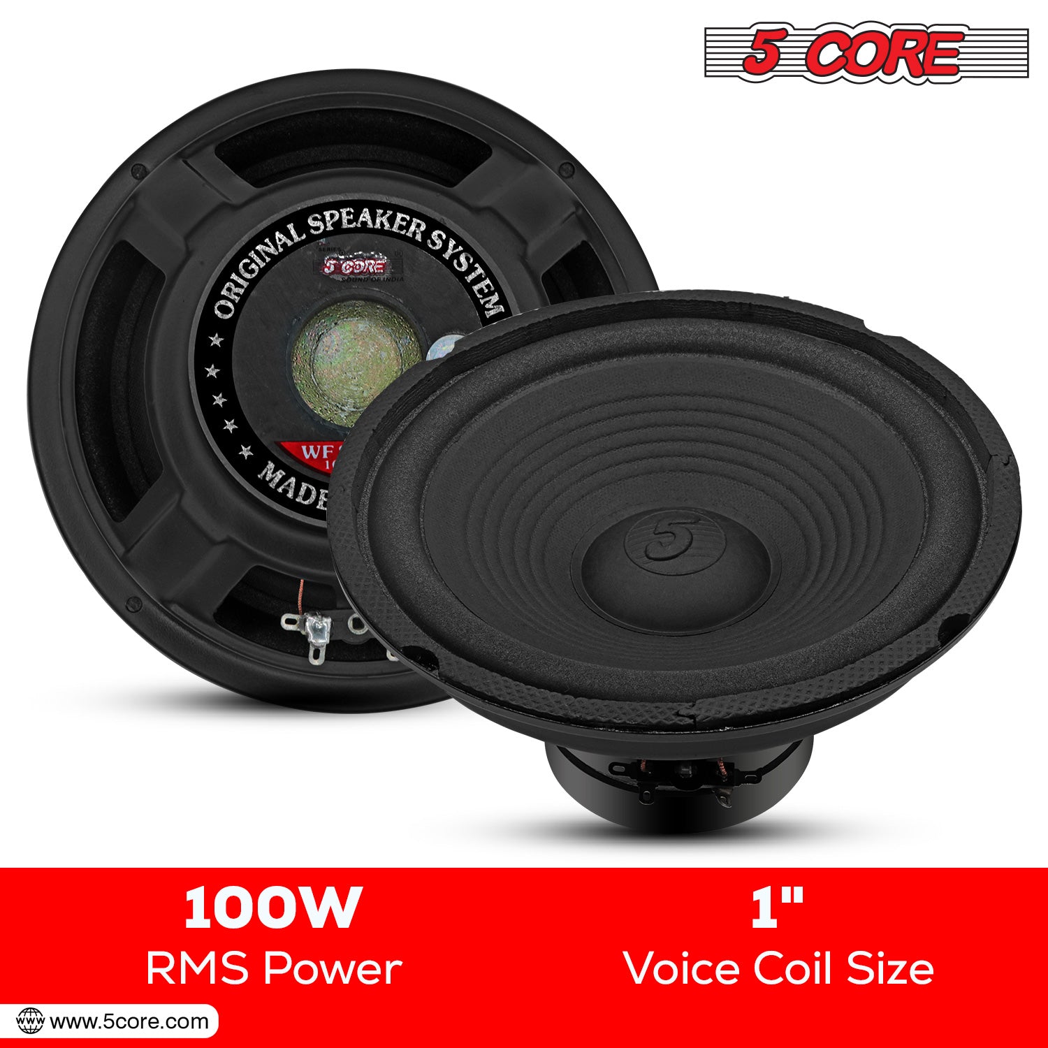 100w RMS subwoofer