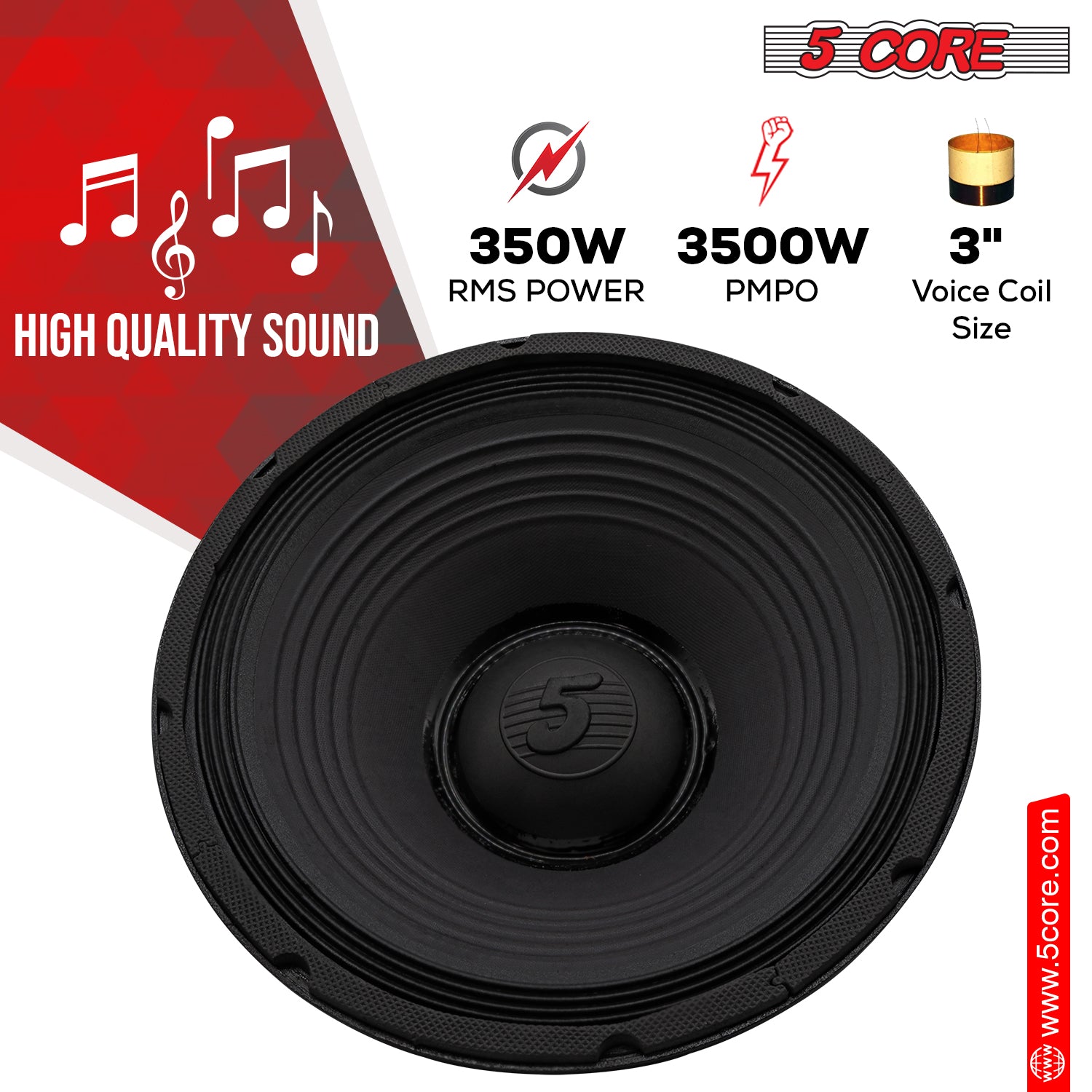 sub woofer 3500w pmpo