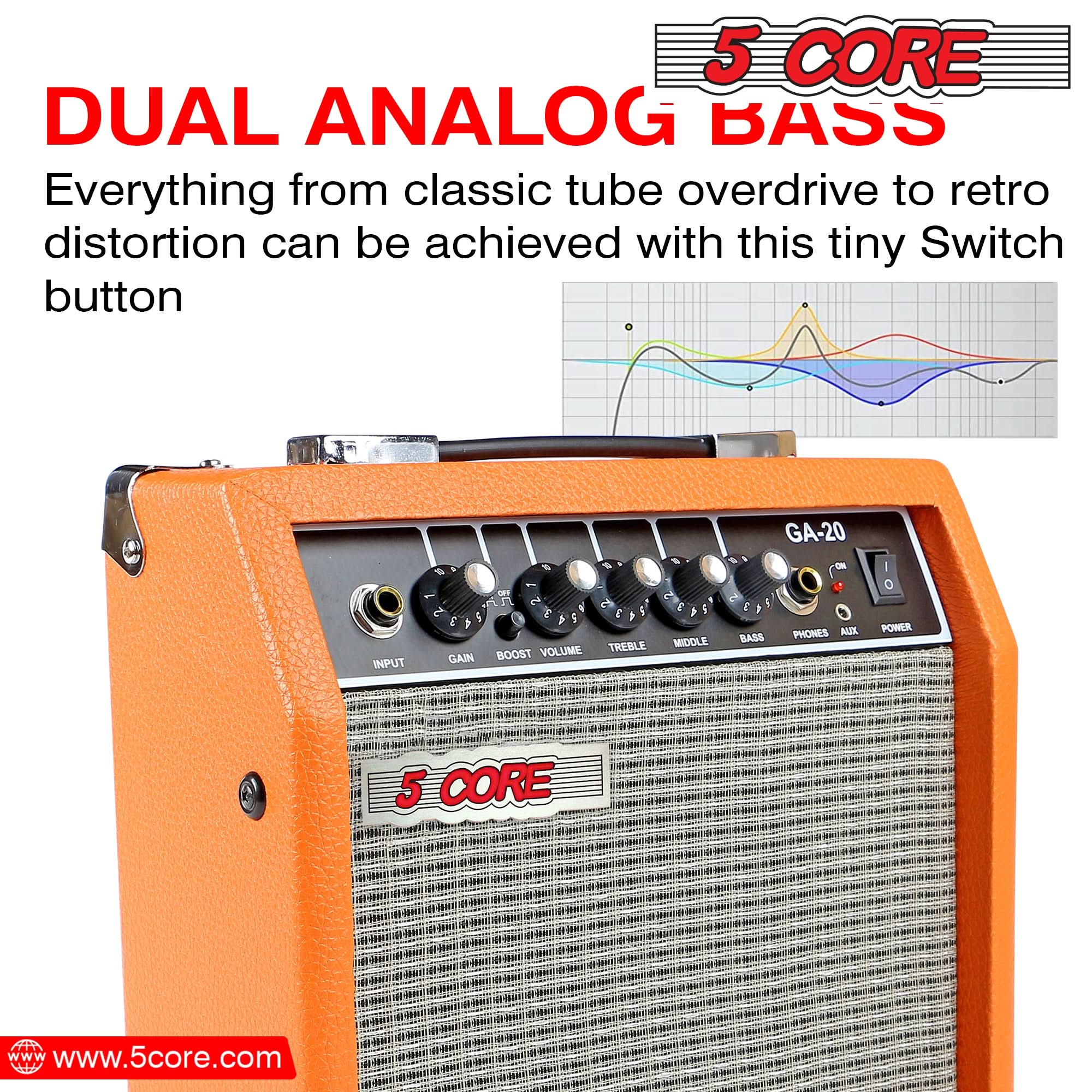 powerful analog bass electric amp