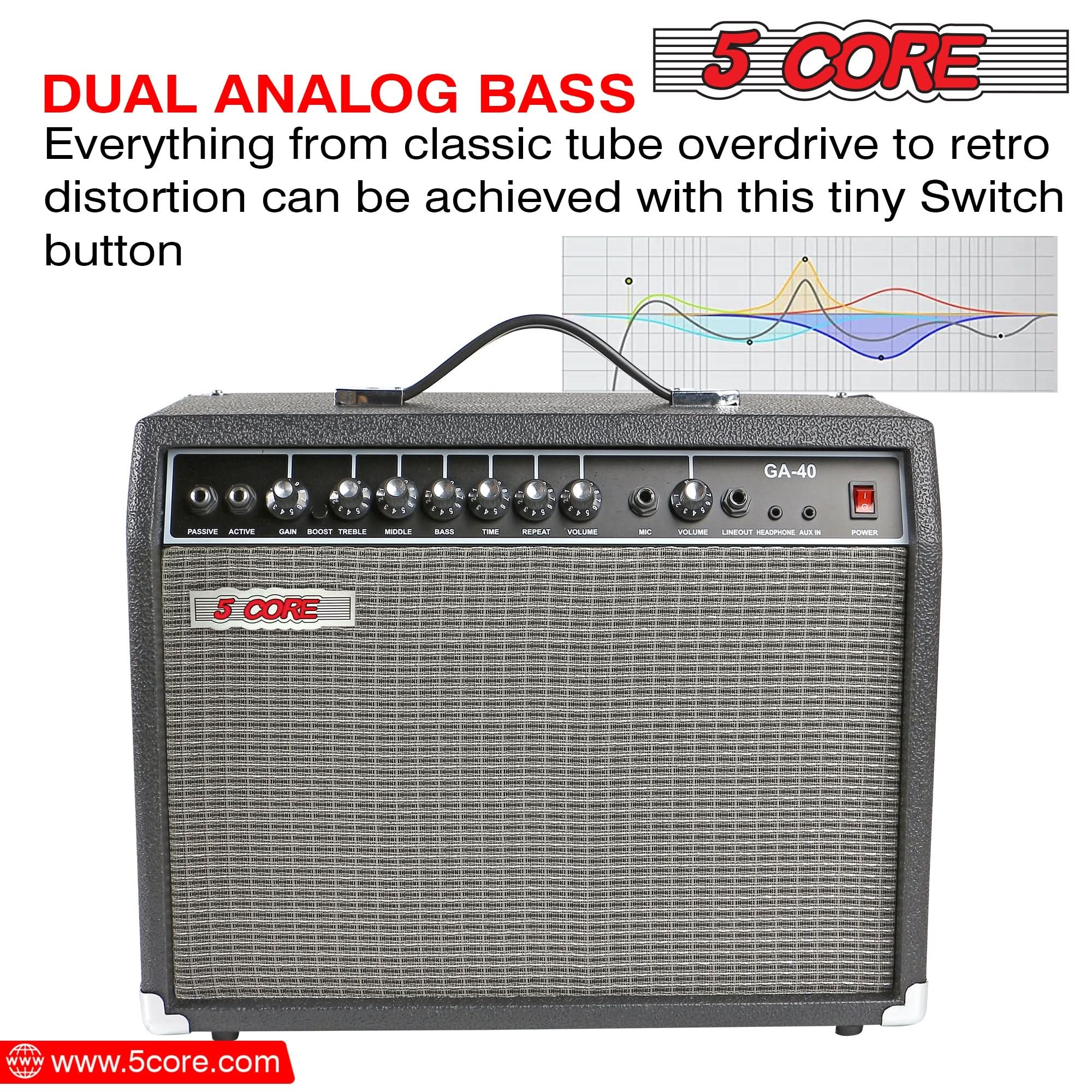 powerful analog bass electric amp