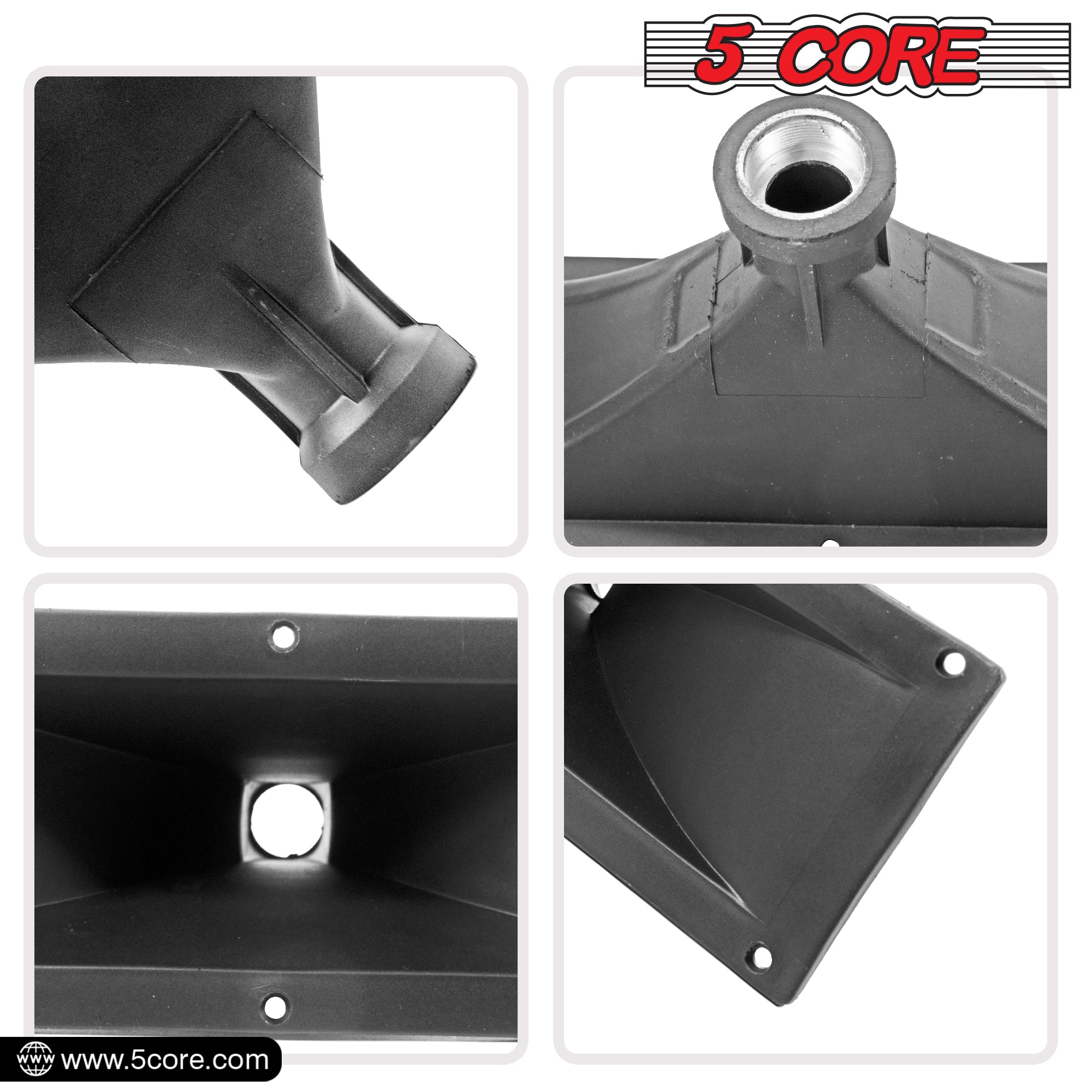 5 Core Screw On Compression Driver Horn Tweeter Throat 15X5 Heavy Duty Construction All Weather Use