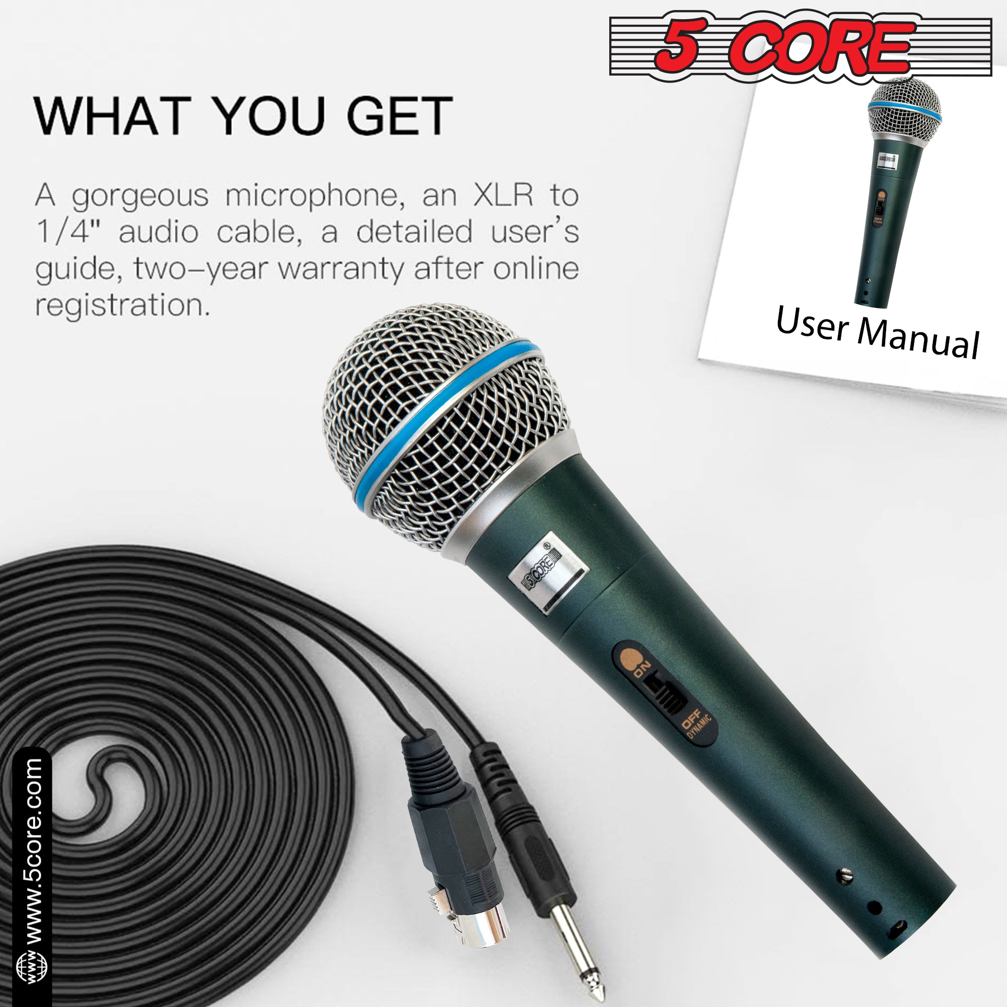 Sonic Excellence: Dynamic Microphone for Every Note