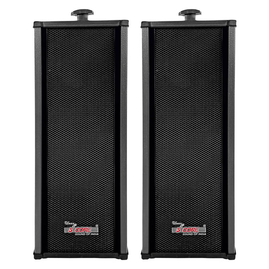 5Core Outdoor Speakers Stereo In Wall 100W Peak Passive Home Audio System