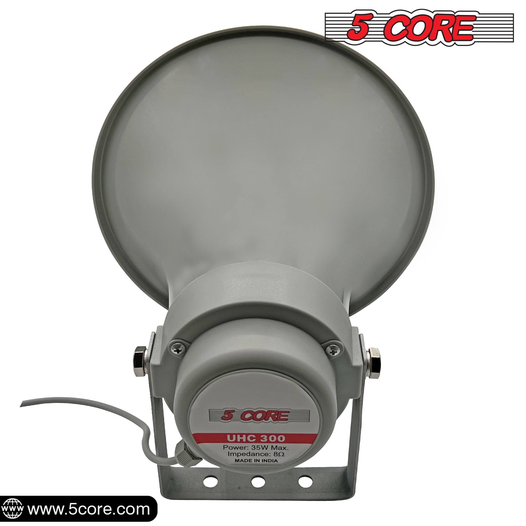 5 Core Indoor Outdoor PA Horn Circular Speaker 12"