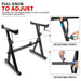 5 Core Keyboard Stand Organizer Is Height Adjustable & Gives Ultimate Comfort & Flexibility