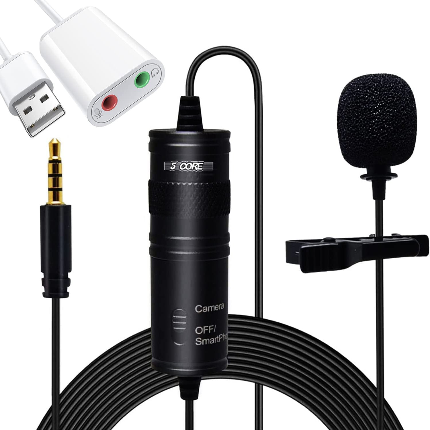 The Wireless Lavalier Microphone System Buy Online 5 Core