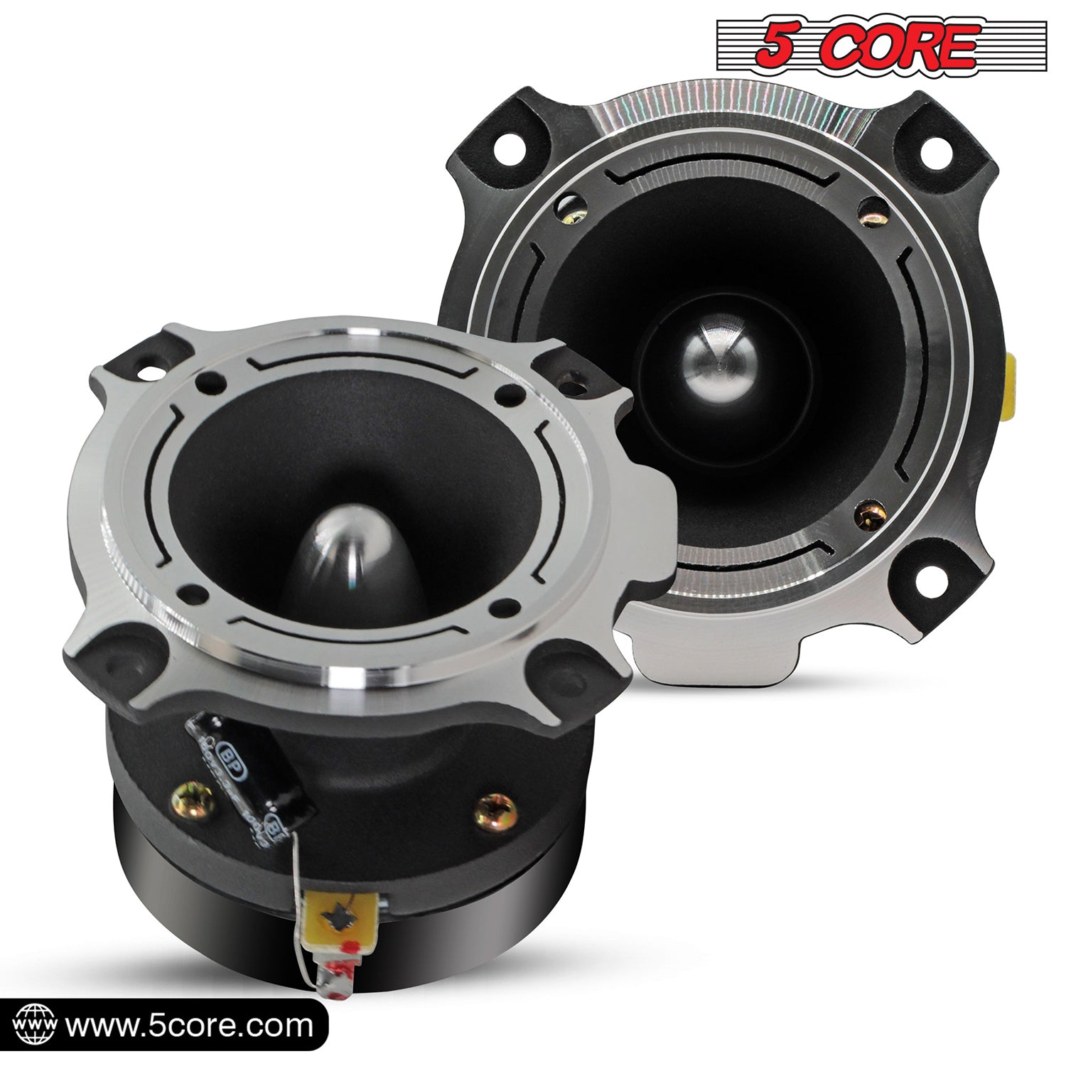 5Core 3.5 Inch Super Tweeter Pair Set 60W Combined RMS 4 OHM Super Tweeter for Car Audio