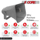 5 Core Professional Wireless Microphone System with case, VHF Dual 2 Handheld Mic- WM 5CPGVX