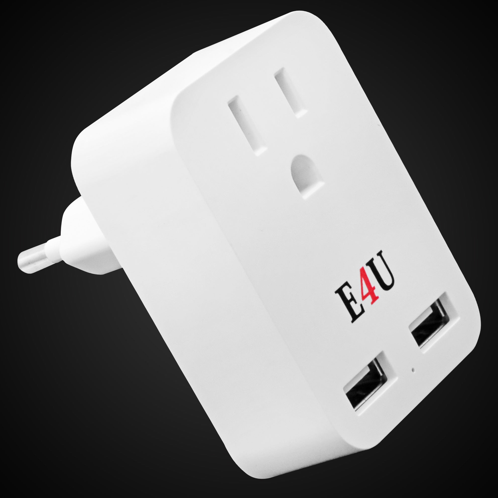 5Core USB Wall Charger Charging Blocks Power Outlet w 2 USB Ports & 1 AC Plug Expander w Surge Protector