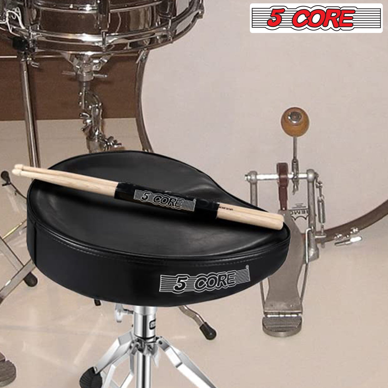 Flexible and portable drum stool