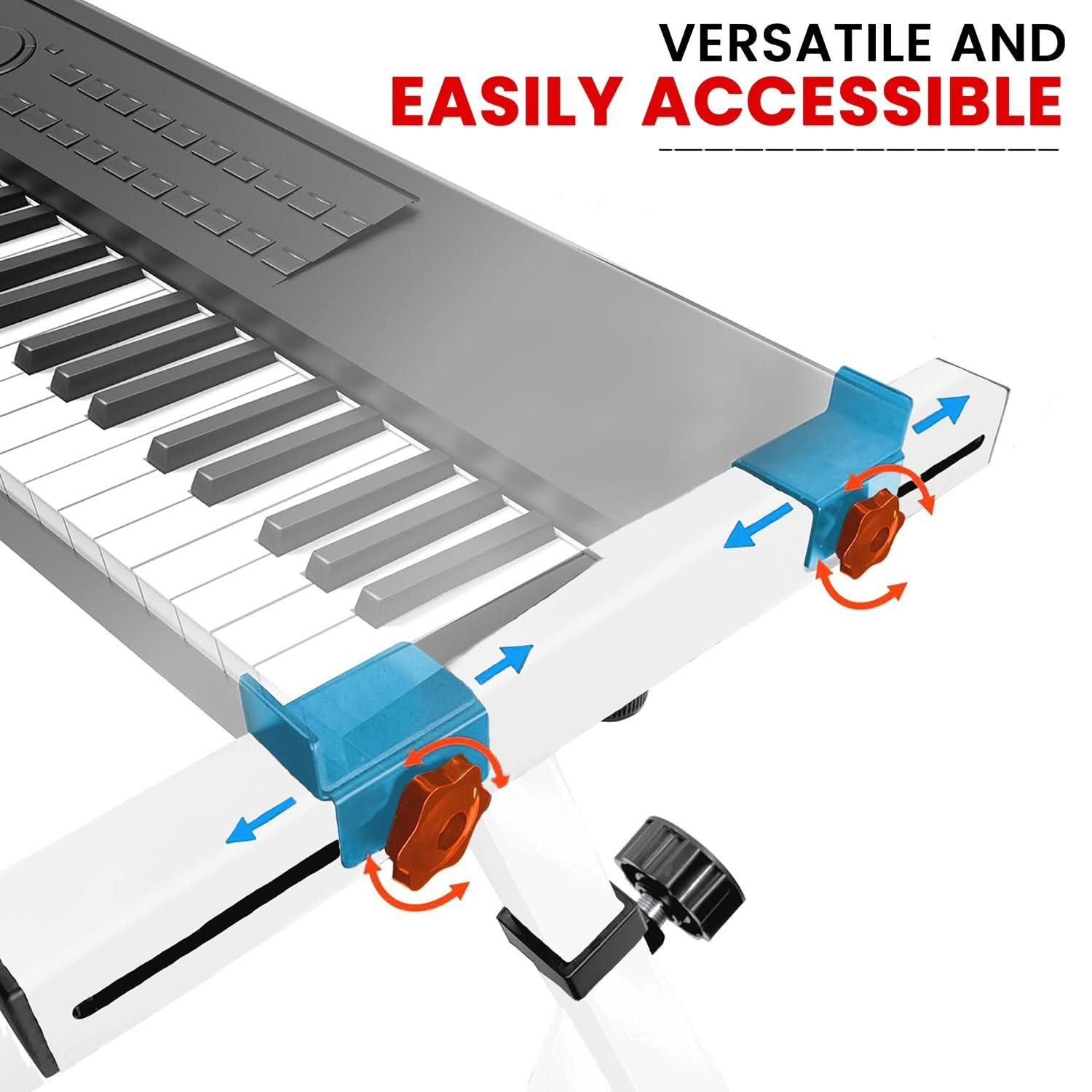 Our Heavy-Duty Keyboard Display Mount Is Versatile & Universally Compatible With A Wide Range Of Keyboards