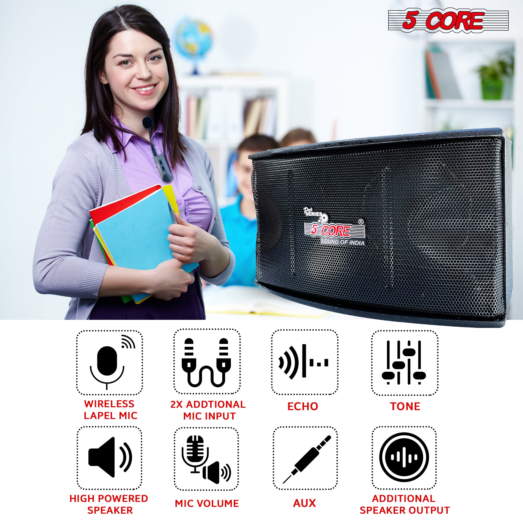 High quality portable PA system