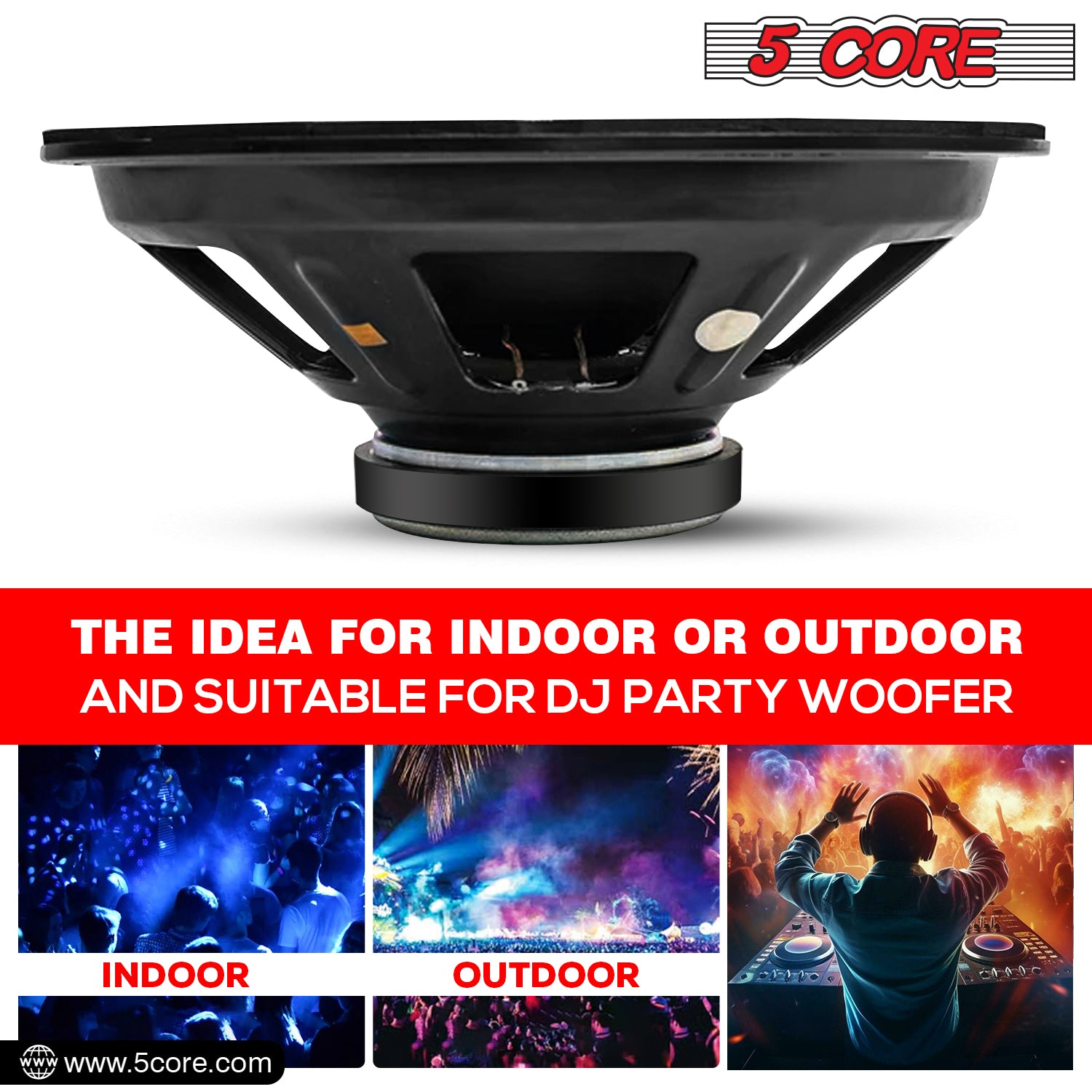 Best speaker for indoor and outdoor and suitable for DJ party