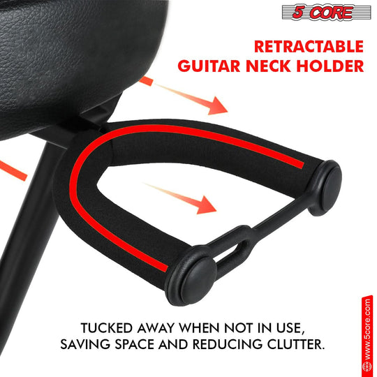 foldable guitar neck holder for display