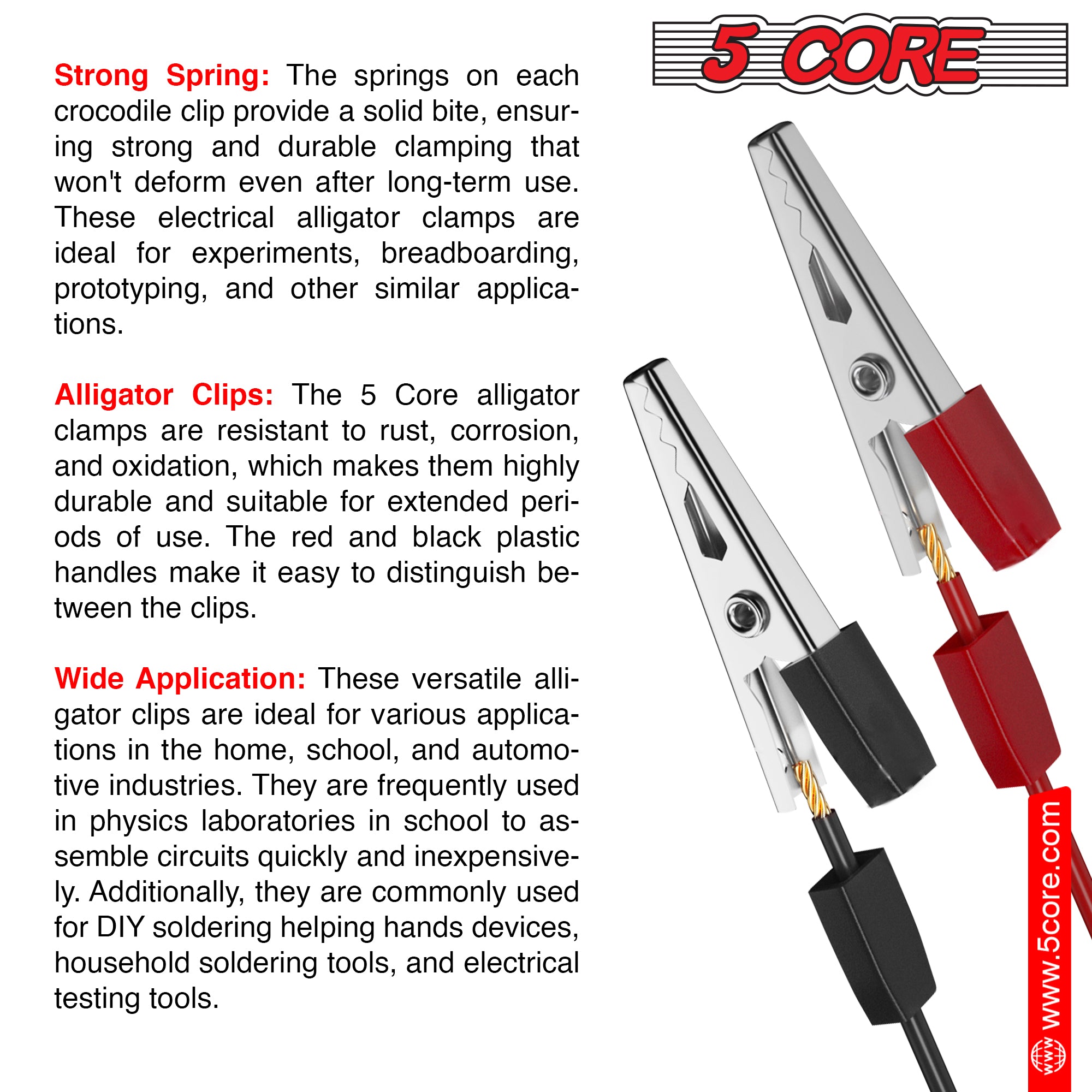 Uses of alligator best sale clip