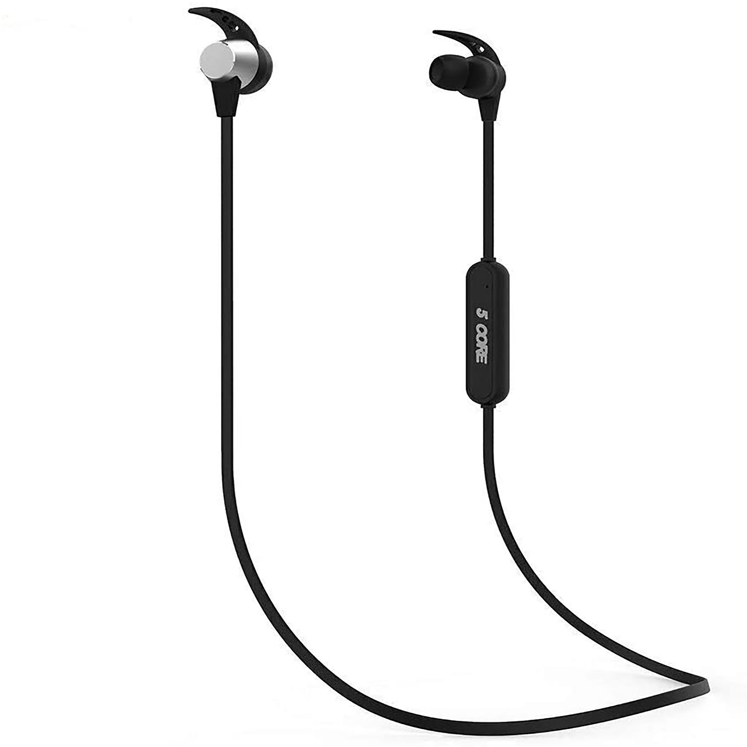 5 Core Wireless Bluetooth Headphones 12H Playtime • Wireless Neckband Earbuds w Mic for Calls