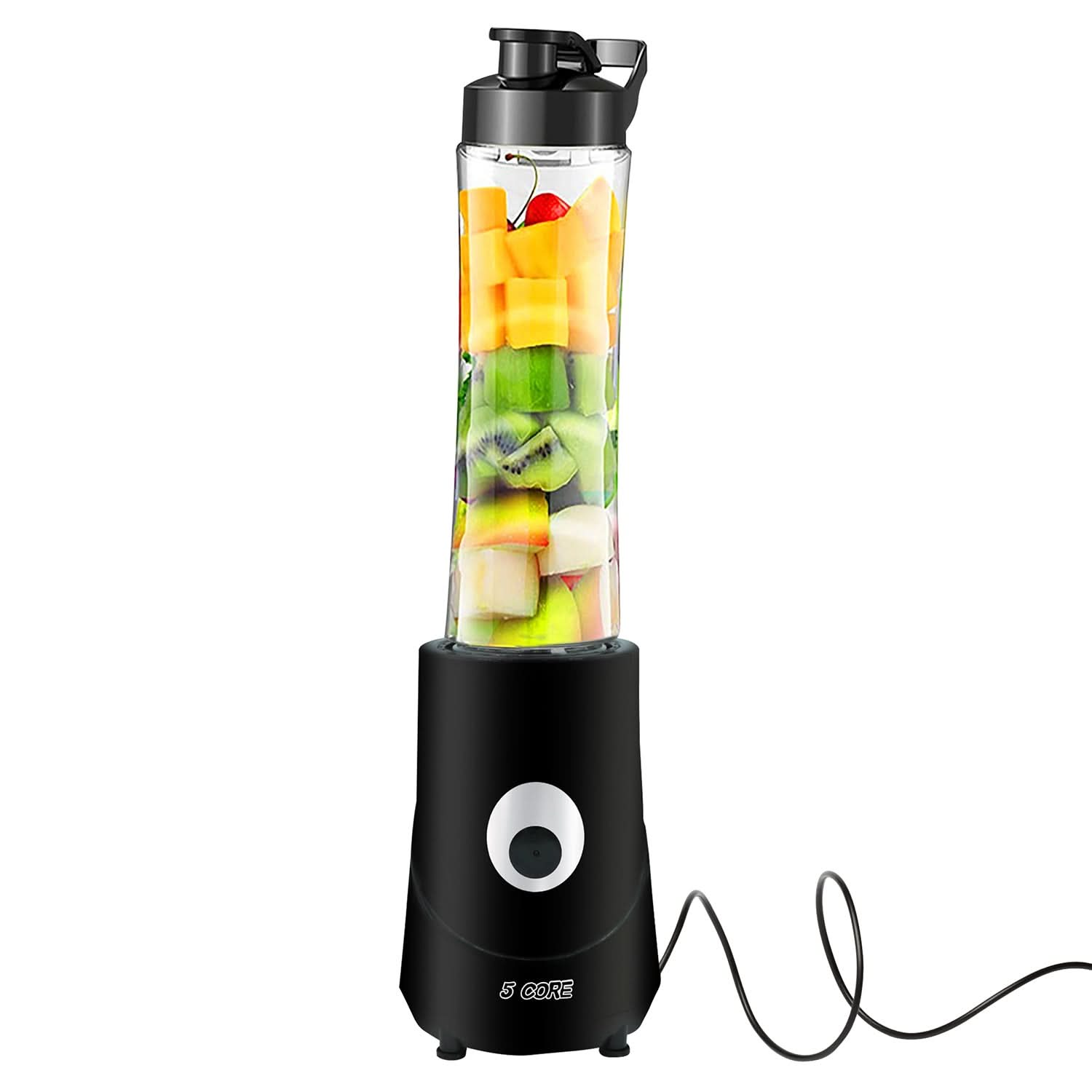 5Core Portable Blender For Kitchen 20 Oz Capacity 160W Personal Blenders Small Smoothie Maker