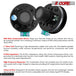 Professional Grade 5 Core Compression Driver 200W 8 Ohm