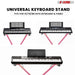 Universal Keyboard stand that accomodates most keyboards