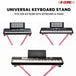 Universal Keyboard stand that accomodates most keyboards