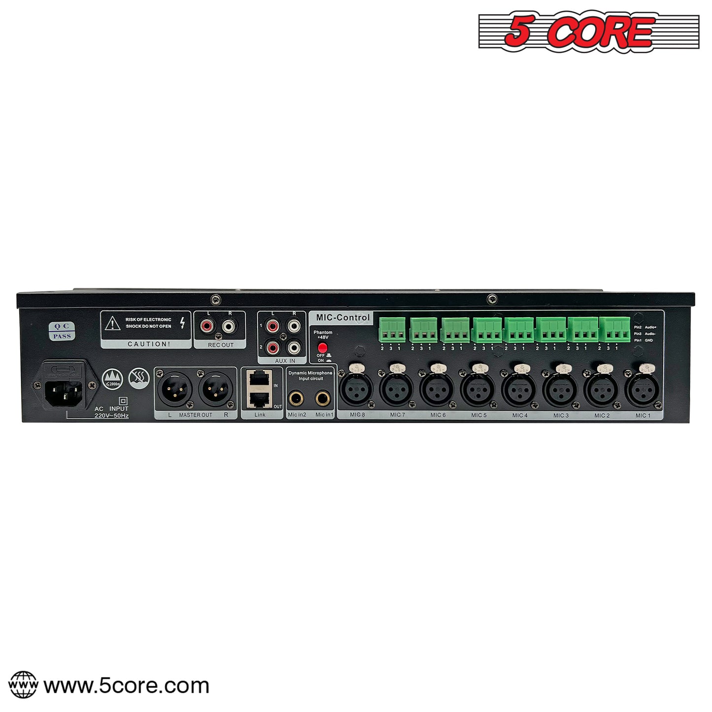 5 Core Intelligent Conference Smart Mixer 16 Channel for Wired Microphone Sound Processor- IMX 16CH