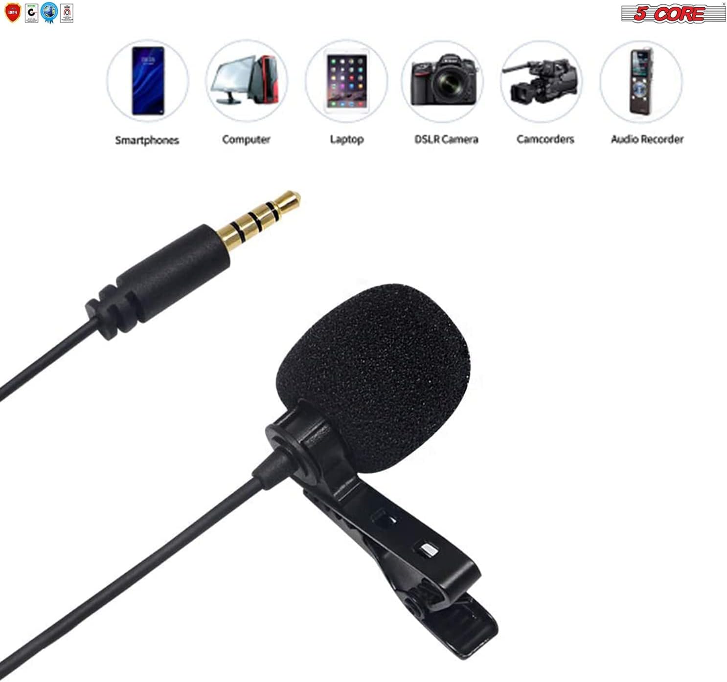 Noise cancelling best sale lavalier microphone