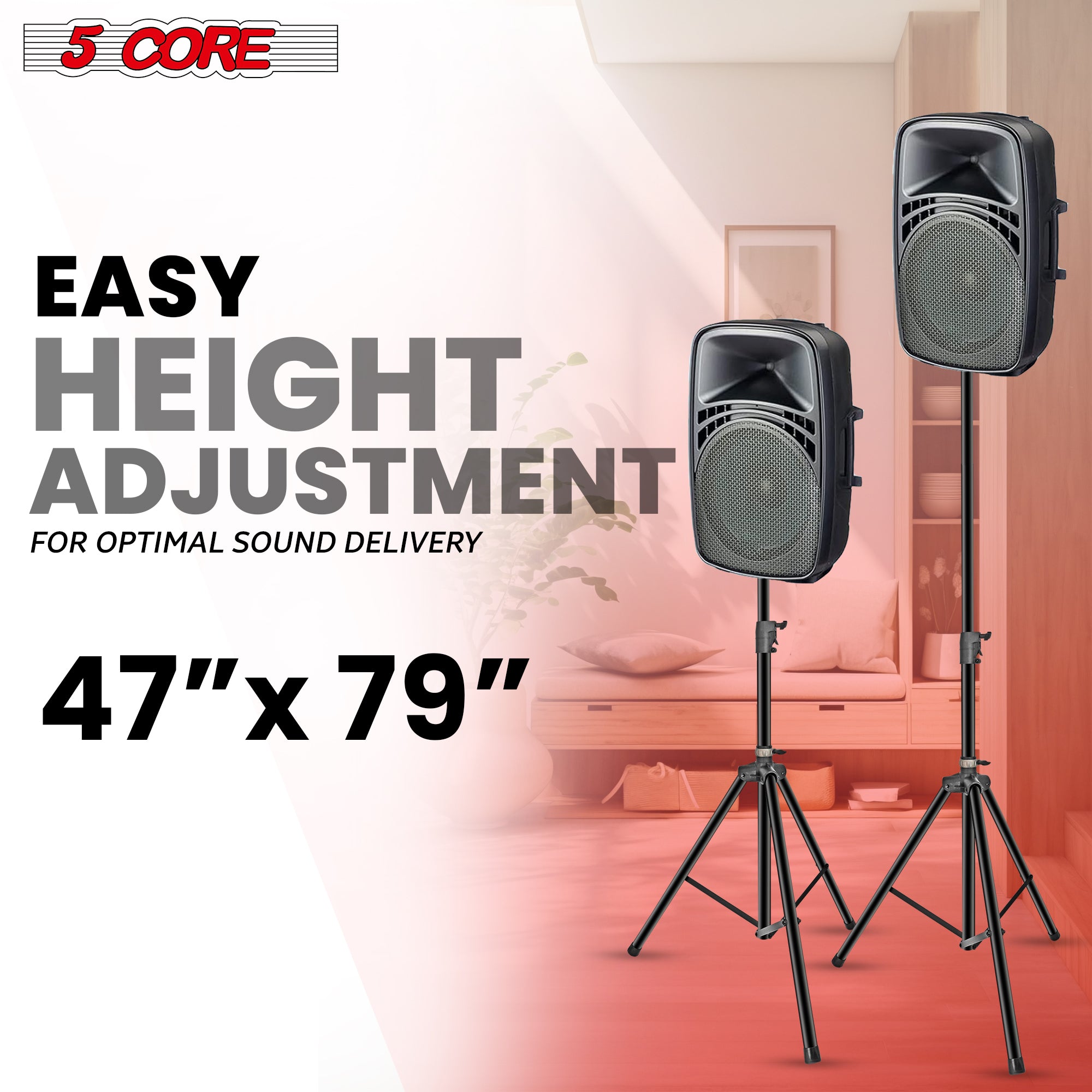 easy height adjustment