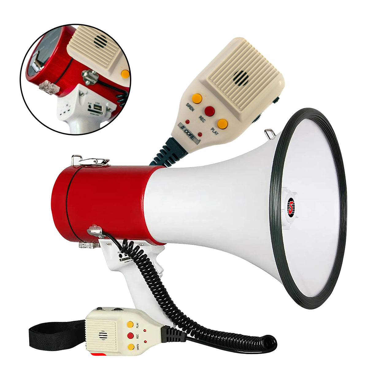 Megaphone Bullhorn Speaker Order Online from- 5 Core.