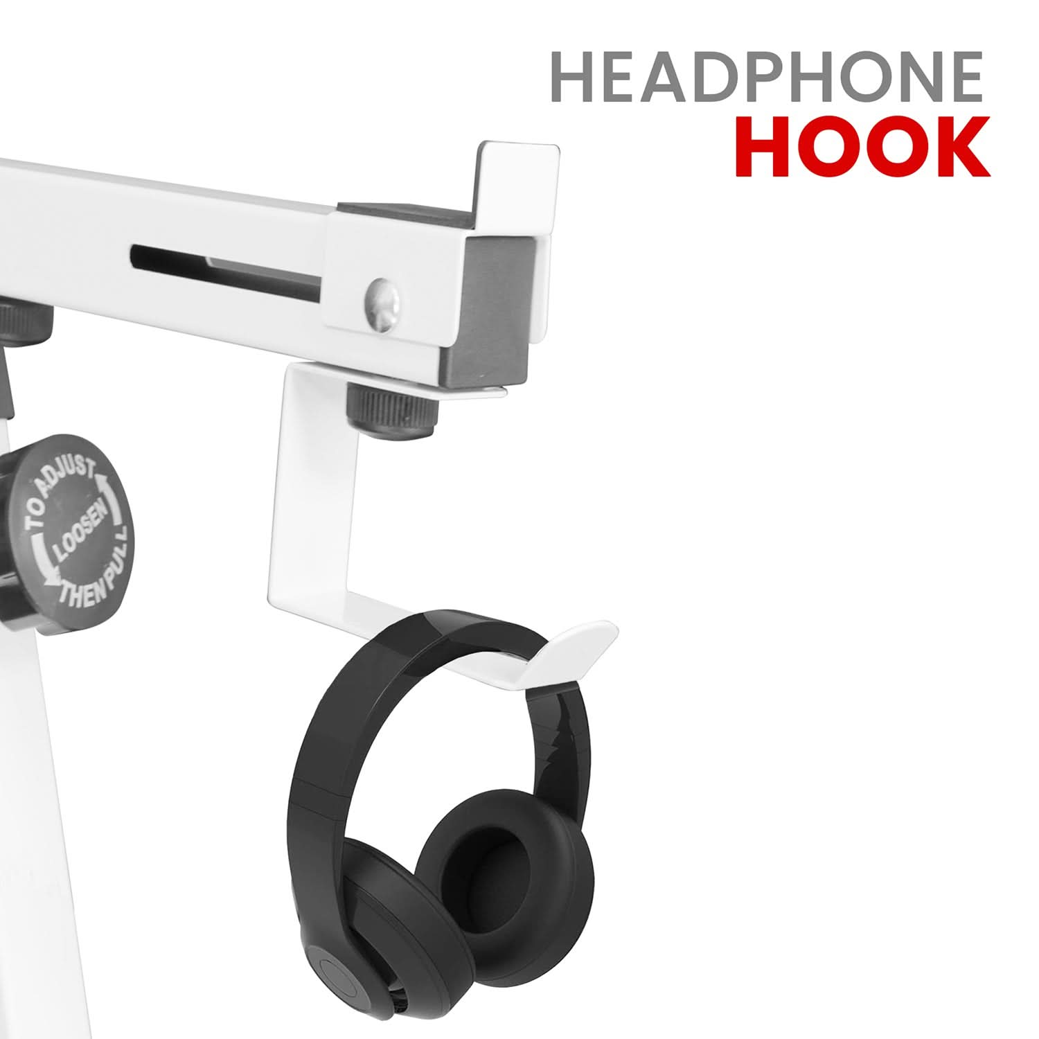 Our Digital Piano Stand Also Comes With A Headphone Hook